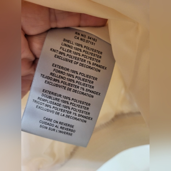 Women's Levi's Quilted Bomber Jacket Size Large - Picture 8 of 12